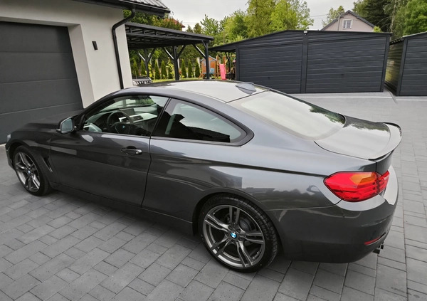 BMW Seria 4 cena 72999 przebieg: 151000, rok produkcji 2015 z Okonek małe 562